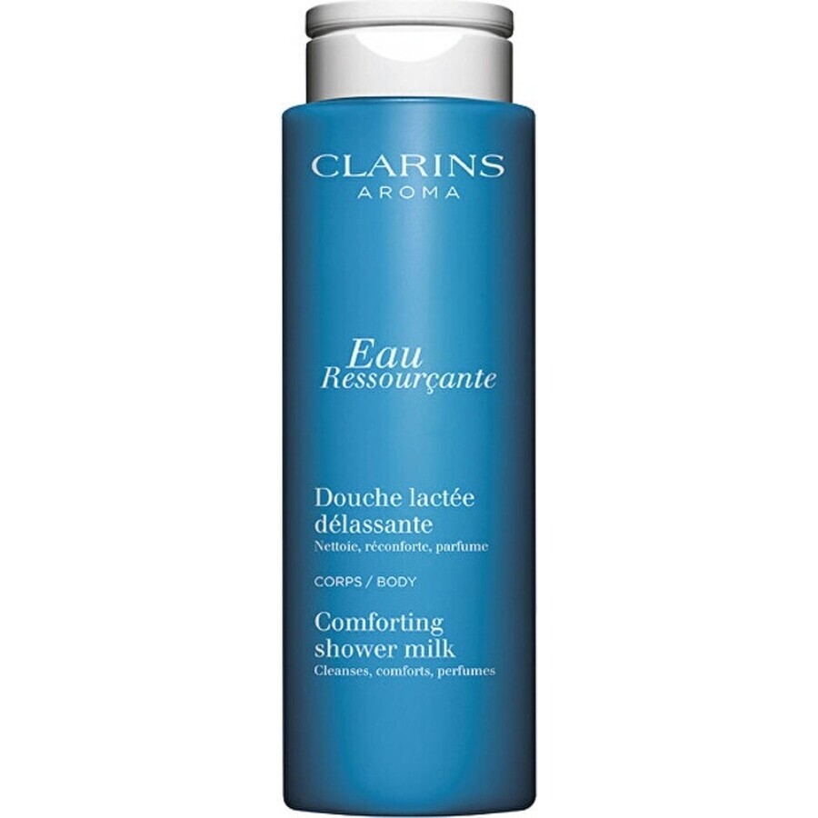 Clarins Eau Ressourçante Leche de Ducha 1×200 ml, Leche de Ducha