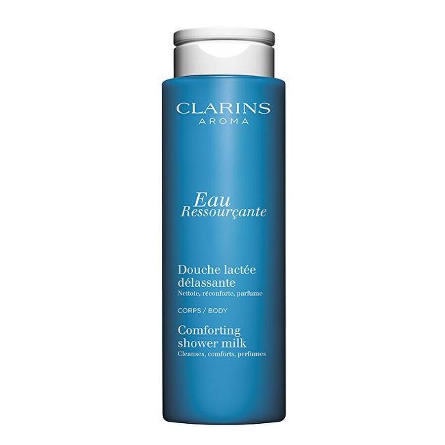 Clarins Eau Ressourçante Leche de Ducha 1×200 ml, Leche de Ducha