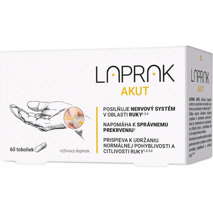 LAPRAK AKUT 1×60 tbl, suplemento nutricional para el sistema nervioso