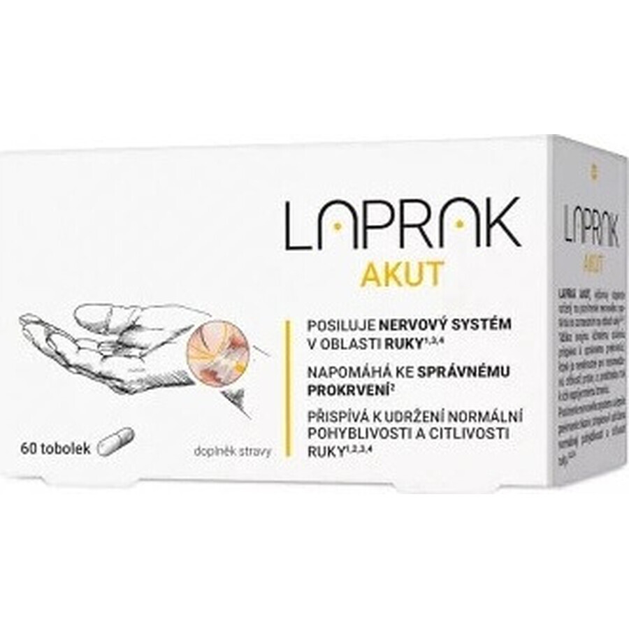 LAPRAK AKUT 1×60 tbl, suplemento nutricional para el sistema nervioso