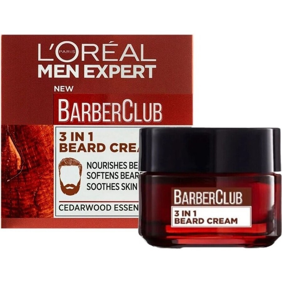 L'Oréal Paris Men Expert Barber Club Bartcreme, 50 ml 1×50 ml Creme