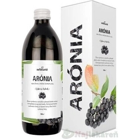 Nef de Santé ARÓNIA 1×500 ml, zumo con vitamina C