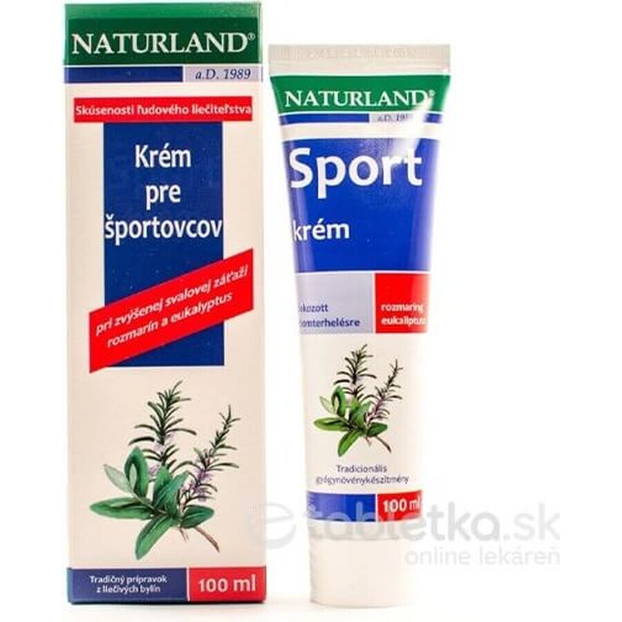 NATURLAND SPORTSMEN CREAM 1×100 ml, cream