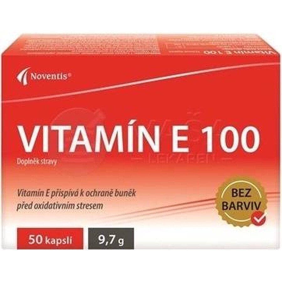 Noventis Vitamin E 100 2×25 cps, vitamin e 100