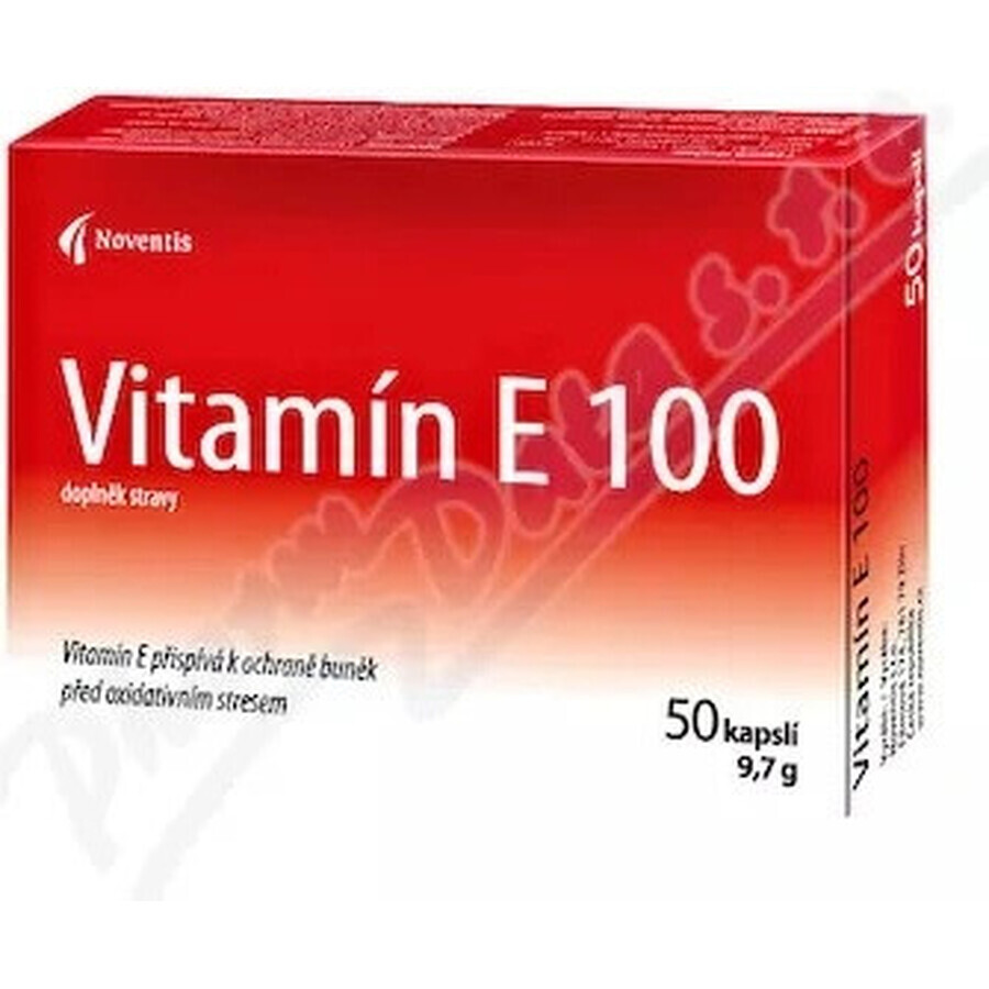 Noventis Vitamin E 100 2×25 cps, vitamin e 100