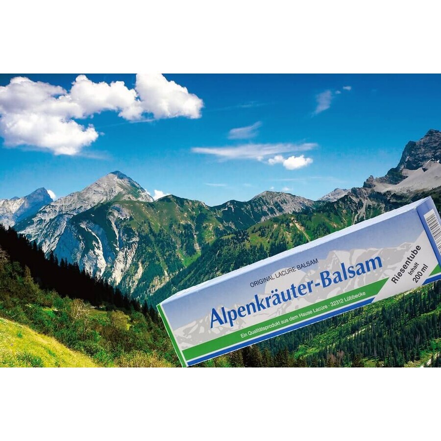 Primavera Alpenkräuter Balsam 1×200 ml, Bálsamo de hierbas alpinas