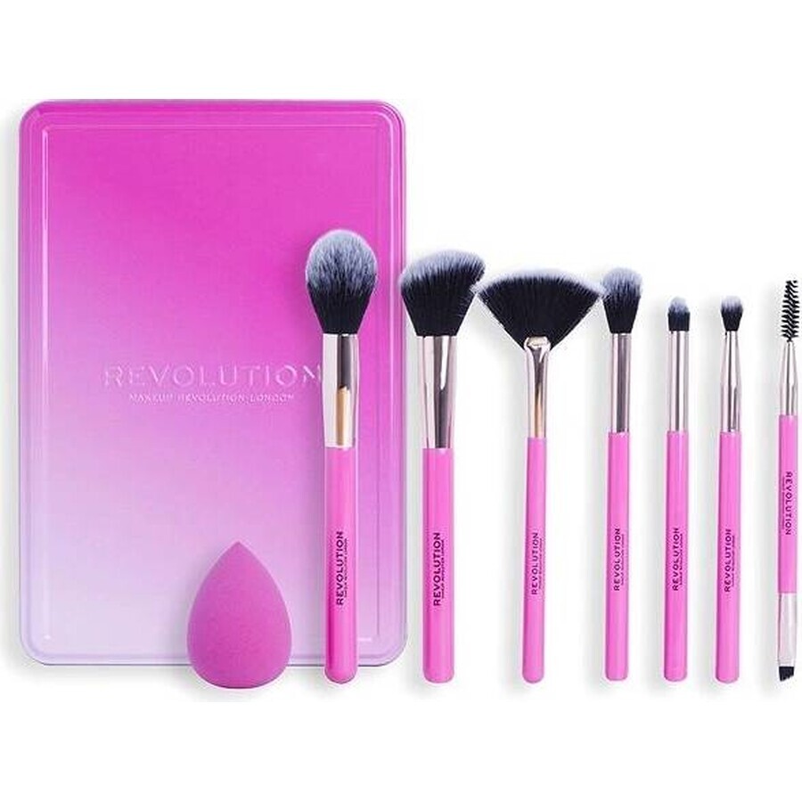 Revolution, The Brush Edit Geschenkset, Pinselset 1×1, Geschenkset