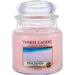 Yankee Candle Pink Sands™ Medium Candle 1×411 g, candela profumata