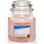 Yankee Candle Pink Sands™ Medium Candle 1×411 g, candela profumata