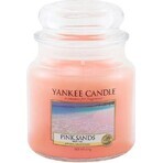 Yankee Candle Pink Sands™ Medium Candle 1×411 g, candela profumata