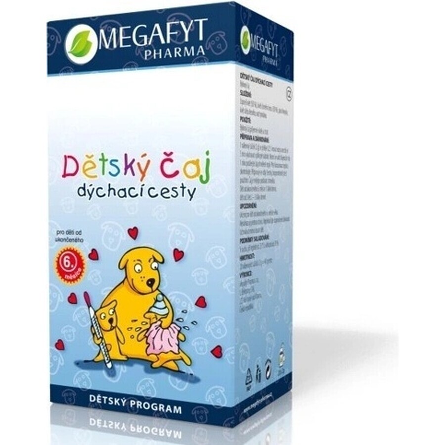 MEGAFYT BREATHING WAYS Baby Tea 1×40 g (20×2 g), tisana