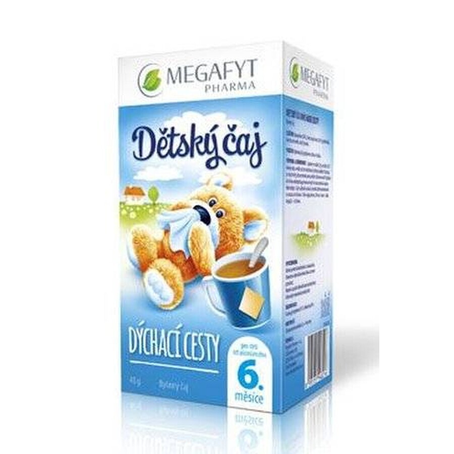 MEGAFYT BREATHING WAYS Baby Tea 1×40 g (20×2 g), tisana