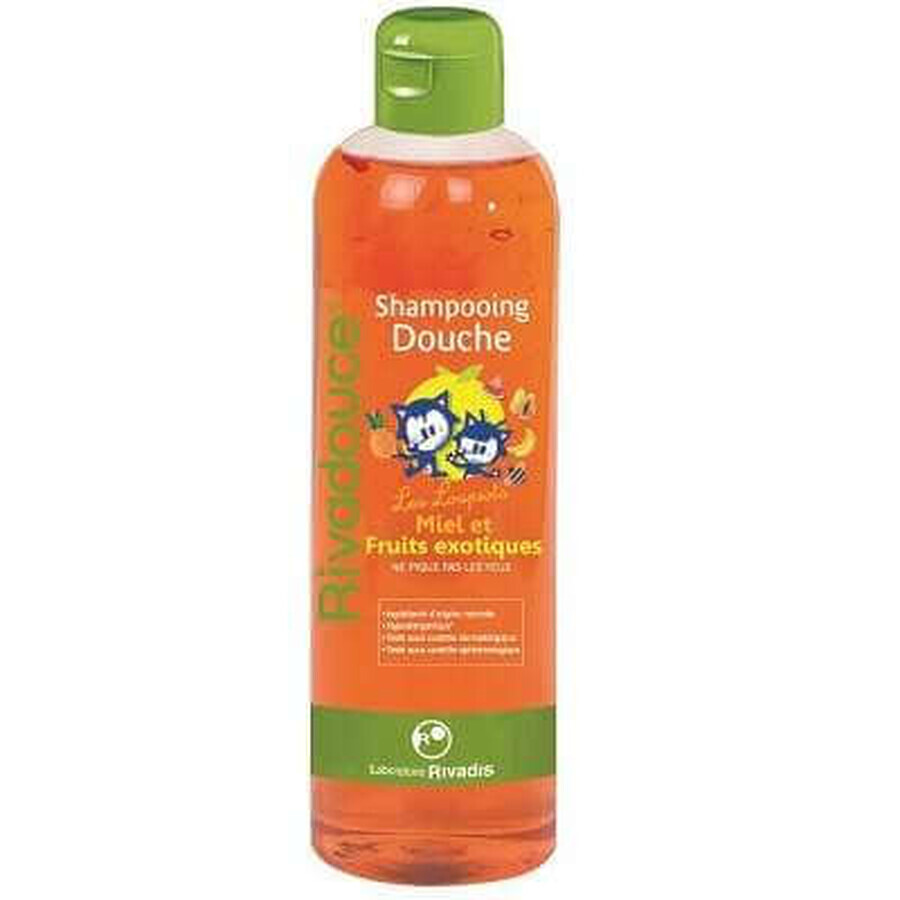 Shampoo e gel doccia al miele e frutta Rivadouce, 500 ml, Laboratoire Rivadis