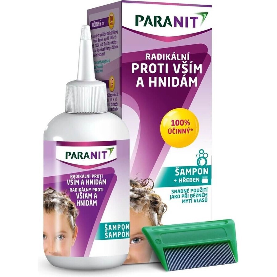 PARANIT Radical împotriva păduchilor și a lindelor 1×100 ml, preparat împotriva păduchilor