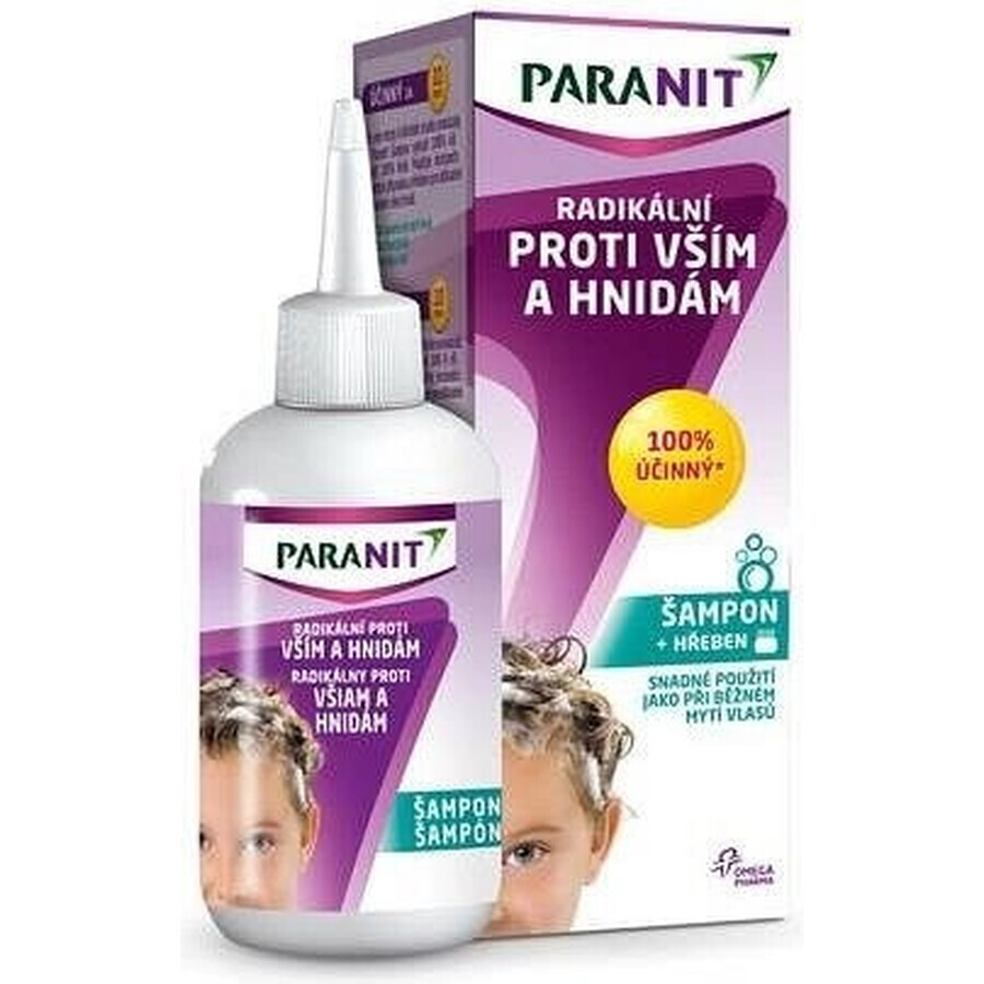 PARANIT Radical împotriva păduchilor și a lindelor 1×100 ml, preparat împotriva păduchilor