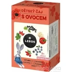 LEROS Thé aux fruits pour enfants 20×2 g, thé