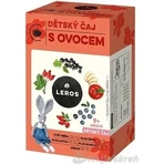 LEROS Thé aux fruits pour enfants 20×2 g, thé