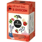 LEROS Thé aux fruits pour enfants 20×2 g, thé