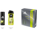 ADIDAS PURE GAME DEO S 150ML+SPR DEO S 150ML+SPR GEL 250ML 1SET 1×1 Stück, Satz