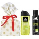 ADIDAS PURE GAME DEO S 150ML+SPR DEO S 150ML+SPR GEL 250ML 1SET 1×1 Stück, Satz