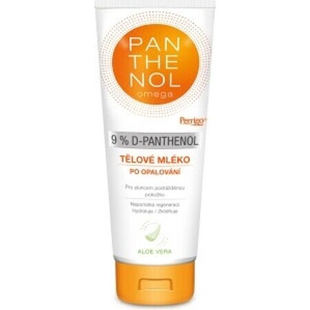 omega PANTHENOL 9% ALOE VERA 1×250 ml, after sun body lotion