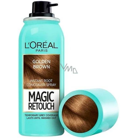 L'Oréal Paris Magic Retouch hairspray to cover ingrowns and gray hair brown walnut brown 75 ml 1×75 ml, spray