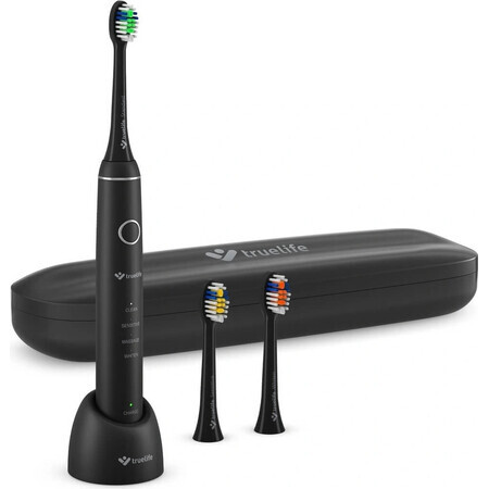 TrueLife SonicBrush Compact negro 1×1 ud, cepillo dental sónico