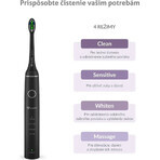 TrueLife SonicBrush Compact negro 1×1 ud, cepillo dental sónico