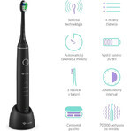 TrueLife SonicBrush Compact negro 1×1 ud, cepillo dental sónico