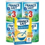 France Lait 3 4x400g + FL wheat porridge. Set 250g 1×1, infant milk powder set