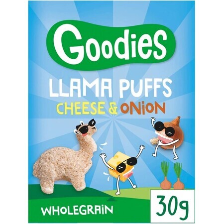 Goodies Lama kaas en ui chips 1×30 g, chips