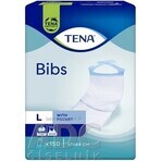 TENA Bib Bib L 1×150 piezas, tamaño 37x66cm