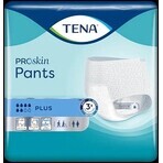 TENA PANTS PLUS EXTRA LARGE 1×12 piezas, braguita elástica absorbente, absorción 1440 ml, perímetro de cadera 120-160 cm