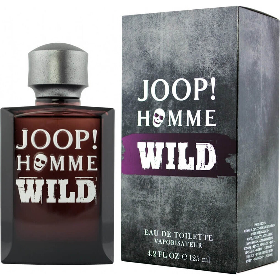 Joop Homme Wild Wild Edt 125ml 1×125 ml, eau de toilette