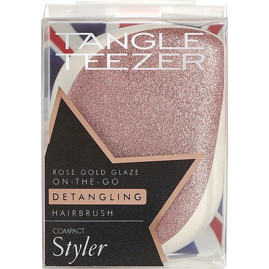 Tangle Teezer® Compact Styler Rose Gold 1x1 buc, perie de păr