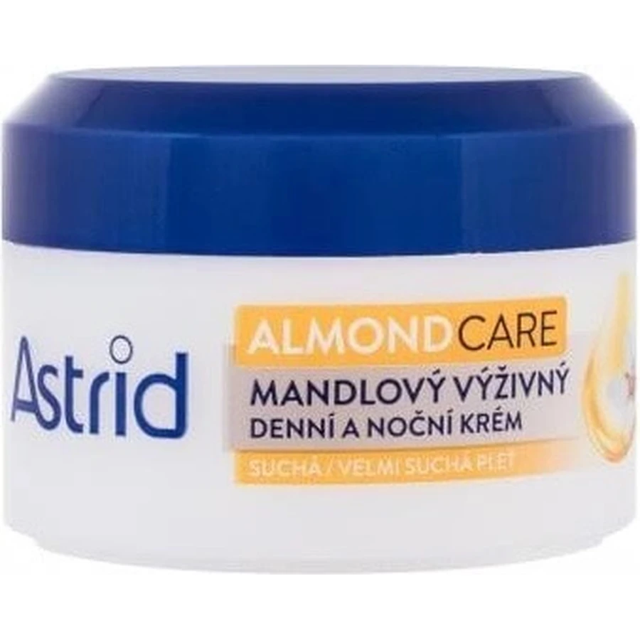 ASTRID ALMOND cremă hrănitoare de zi și de noapte pentru piele uscată și foarte uscată 50 ml 1×50 ml, cremă de mâini