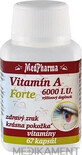 MedPharma Vitamina A 6000 UI Forte 1&#215;67 cps, complemento alimenticio