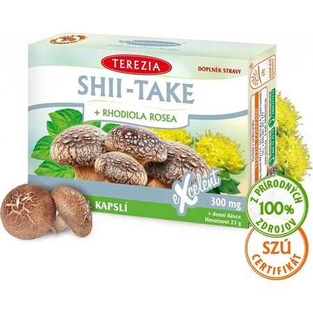 TEA THEREZIA SHII-TAKE + RHODIOLA ROSEA 1×60 cps, integratore alimentare