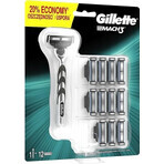 Gillette Mach3 Special Pack Radea + 12nh 1×1 pz.