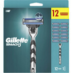 Gillette Mach3 Special Pack Radea + 12nh 1×1 pz.