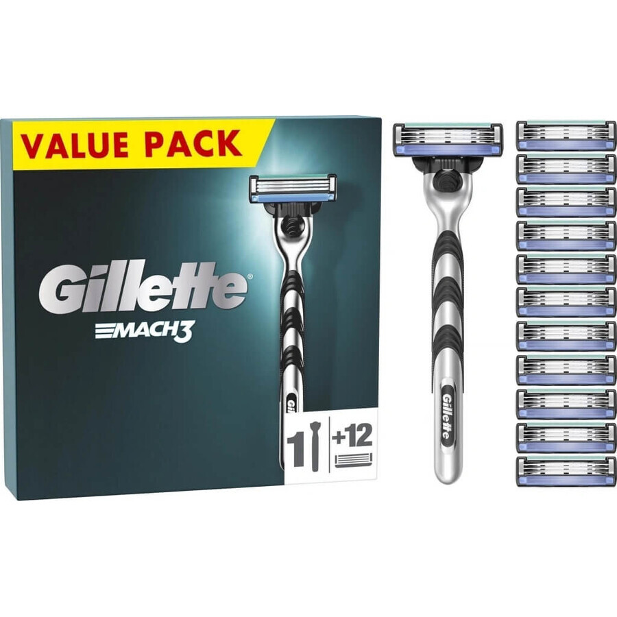 Gillette Mach3 Special Pack Radea + 12nh 1×1 pz.