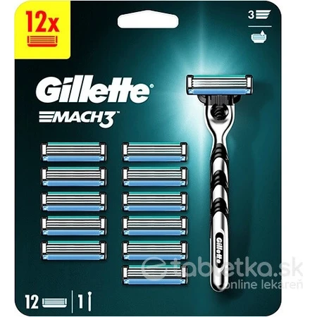Gillette Mach3 Special Pack Radea + 12nh 1×1 ud.
