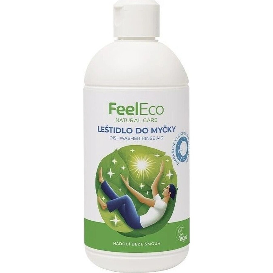 Lustruitor de vase Feel Eco 1×450 ml, cu ingrediente naturale