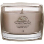 Yankee Candle - Candela votiva in vetro Warm Cashmere 1×37 g, candela profumata