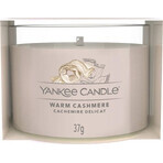 Yankee Candle - Candela votiva in vetro Warm Cashmere 1×37 g, candela profumata