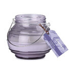 Emocio Purple glass bottle Island Spa scented candle 1×1 pc, size 115 x 100 mm