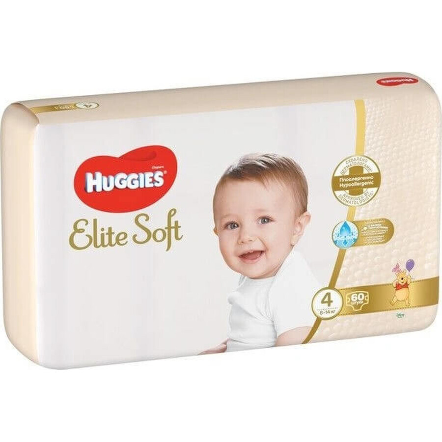 HUGGIES Elite Soft 4 Diapers 33 pcs 1×1 pcs