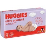 HUGGIES Ultra Comfort Jumbo 3 56 Stück 1×1 Stück