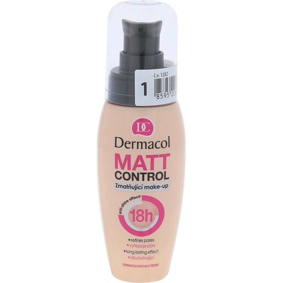 DERMACOL MAKE-UP MAKE-UP MATT CONTROL C4 1×30 ml, maquillage