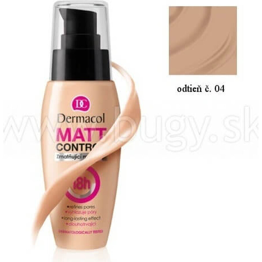 DERMACOL MAKE-UP MAKE-UP MATT CONTROL C4 1×30 ml, maquillage